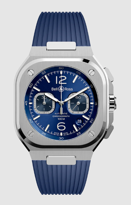 Bell & Ross BR-05 CHRONO BLUE STEEL BR05C-BLU-ST/SRB Replica Watch